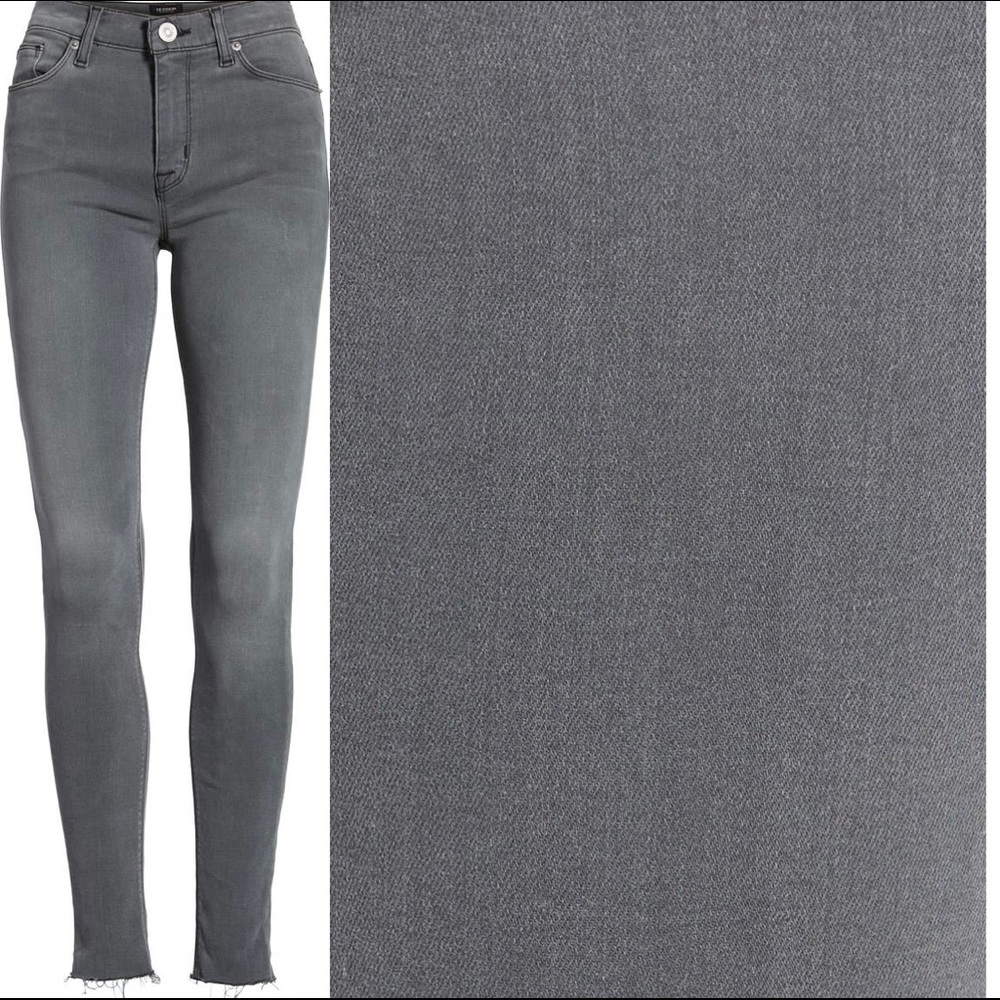 Hudson Mid Rise Super Skinny Jeans